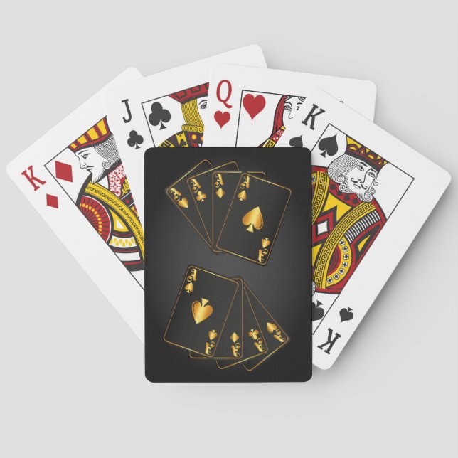 Klassische Spielkarten (Rückseite)