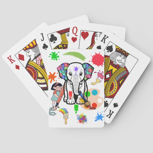 Klassische Spielkarten (Rückseite)