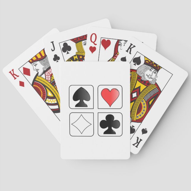 Klassische Spielkarten (Rückseite)