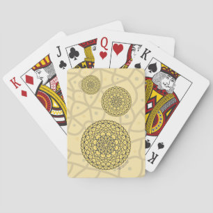 Klassische Spielkarten des Festtages