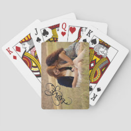 Klassische Spielkarten - Eigenes Foto hinzufügen