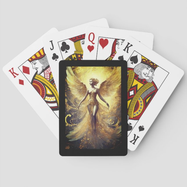 Klassische Spielkarten für den Goldenen Engel (Rückseite)