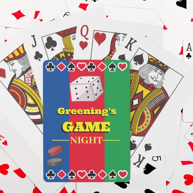 Klassische Spielkarten für die Game Night Family P (Von Creator hochgeladen)