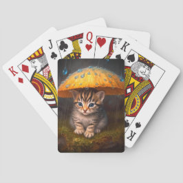 Klassische Spielkarten für künstlerische Kitten