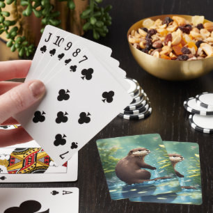 Klassische Spielkarten für Naturbären
