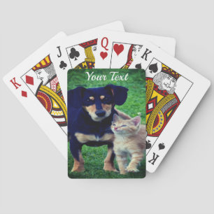 Klassische Spielkarten für personalisiertes Heimti