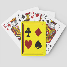 Klassische Spielkarten Kreuz Karo Herz Pik