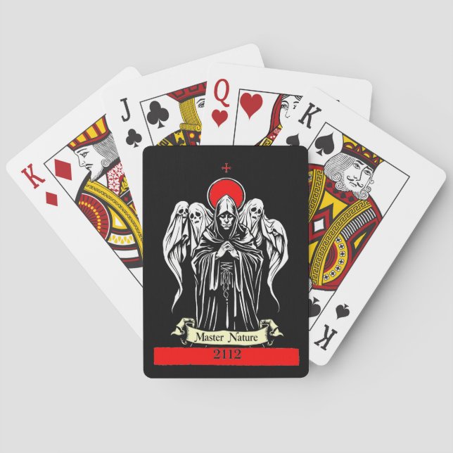 Klassische Spielkarten, Master Nature 2112 Edition Spielkarten (Rückseite)