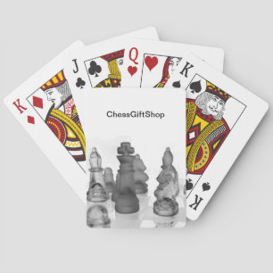Klassische Spielkarten mit dem SchachGiftShop Logo