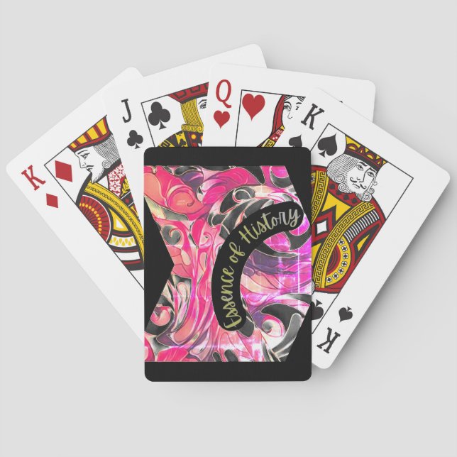 Klassische Spielkarten mit lustigen Designs (Rückseite)