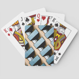 Klassische Spielkarten mit moderner Architektur