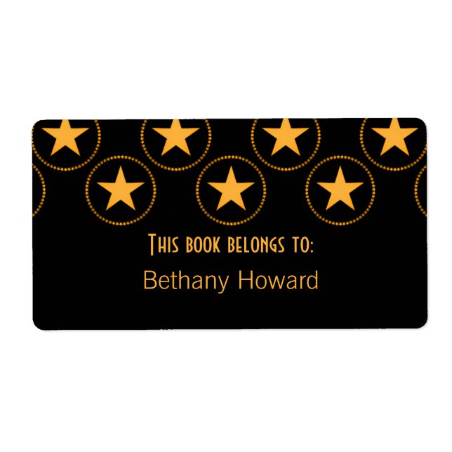 Klassische Sterne-Buchzeichen (Vorne)