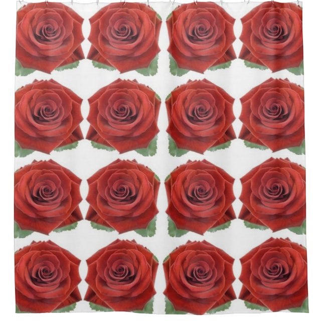 Klassische Stile Florals Duschvorhang (Vorderseite)
