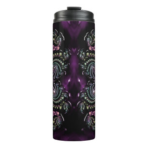 Klassische Stile Scrollwork Thermal Tumbler Thermosbecher