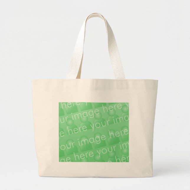 Klassische Taschen-Tasche Jumbo Stoffbeutel (Vorne)