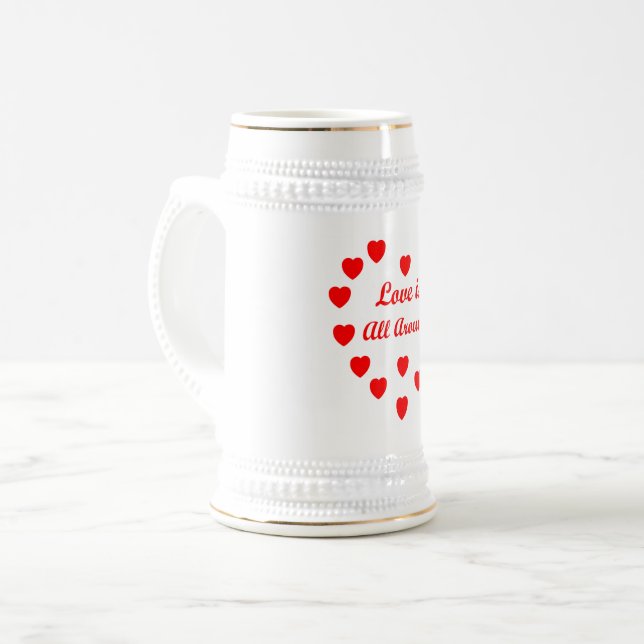 Klassische Tasse, 325 ml Bierglas (Vorderseite Links)