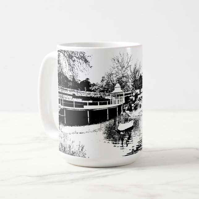 Klassische Tasse, 444 ml Kaffeetasse (Vorderseite Links)