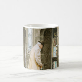 Klassische Tasse - "Alte Bücher"