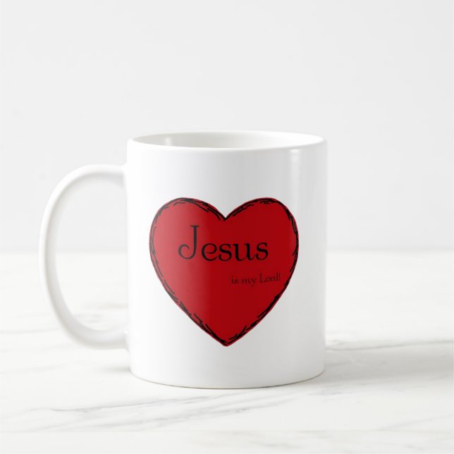 Klassische Tasse aus der Sammlung "Jesus ist mein  (Links)