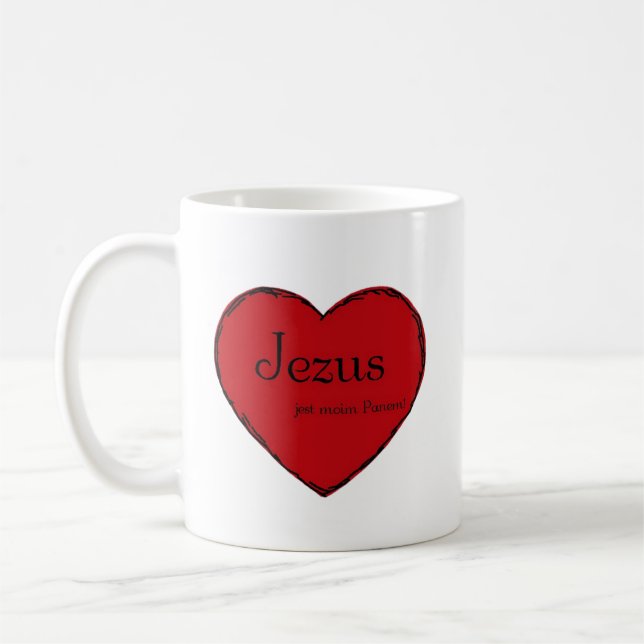 Klassische Tasse aus der Sammlung "Jesus ist mein  (Links)