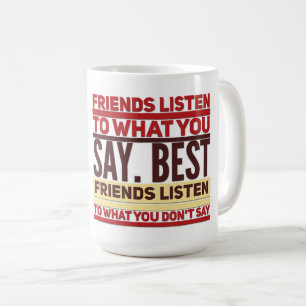 Klassische Tasse der besten Freunde