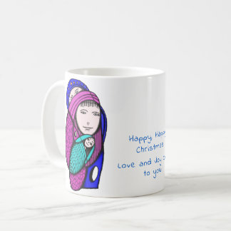 Klassische Tasse Frohe Weihnachten