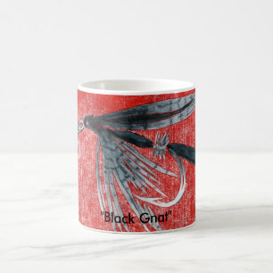 Klassische Tasse für Trout-Fliegenfliegen "Black G