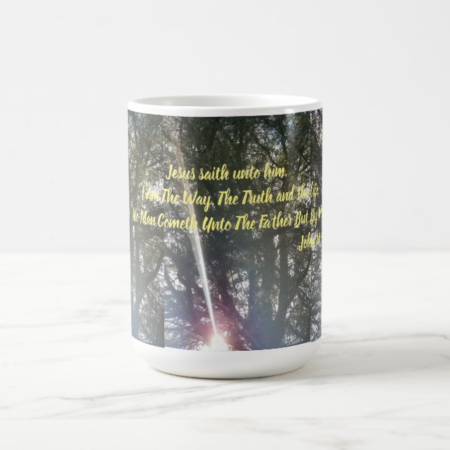 Klassische Tasse "Ich bin der Weg" (Mittel)