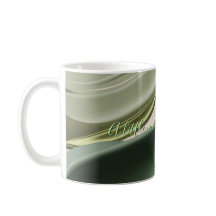 Klassische Tasse in abstrakter Grafik