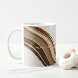Klassische Tasse in abstrakter Grafik