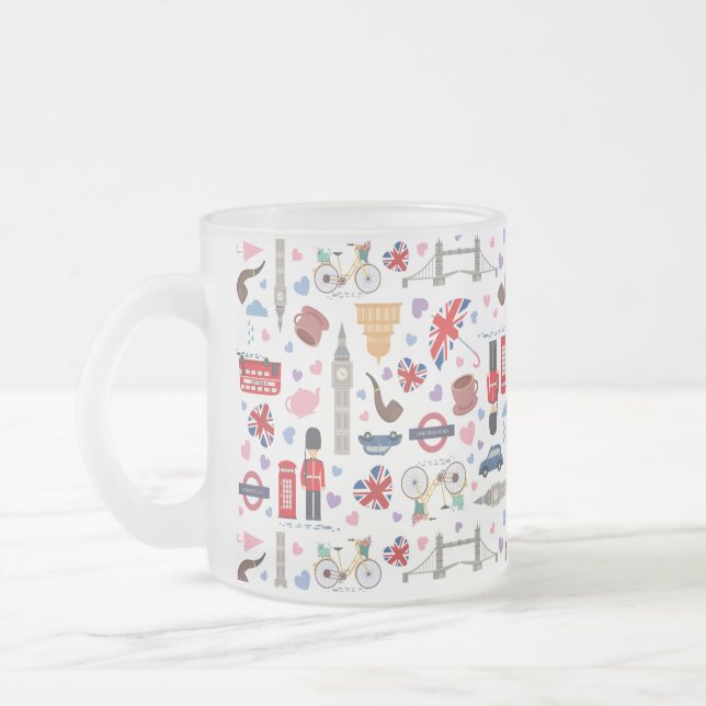 Klassische Tasse in London (Links)