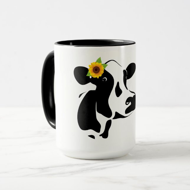 Klassische Tasse-Kuh,Got Cookies Kaffeekochse Tass Tasse (Vorderseite Links)