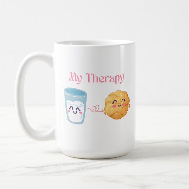 Klassische Tasse meiner Therapie, 11 oz (Links)
