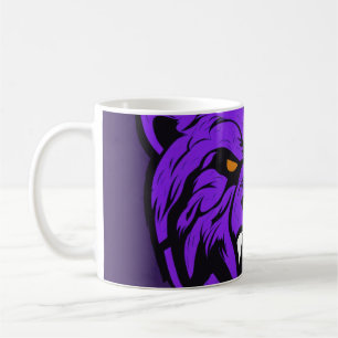 klassische Tasse mit Tigergesicht