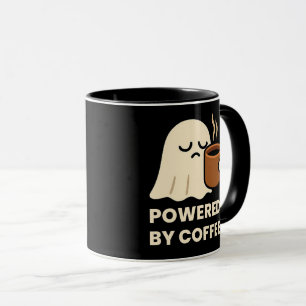 Klassische Tasse Niedlicher SchläfenGeist mit Kaff