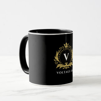 Klassische Tasse, schwarz, 11 oz Tasse