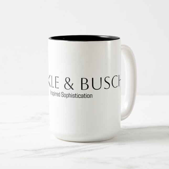 Klassische Tasse von Sickle und Busch (VorderseiteRechts)