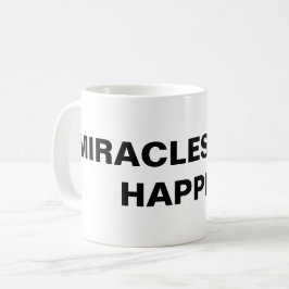 Klassische Tasse "Wunder passieren noch"