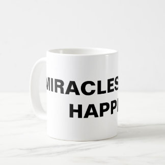Klassische Tasse "Wunder passieren noch"