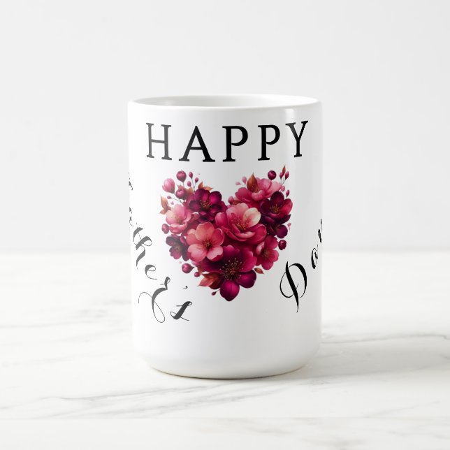 Klassische Tasse zum Glück des Vaters (Mittel)