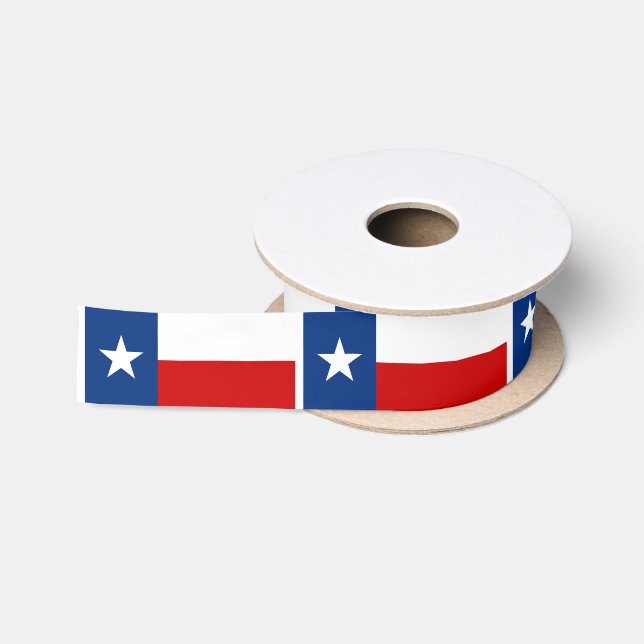 Klassische Texas-Staats-Flagge Satinband (Spule)