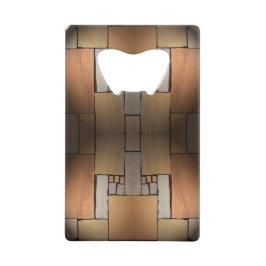 Klassische Texturen Geldbeutel Flaschenöffner