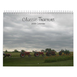 Klassische Traktoren Anpassbarer Kalender
