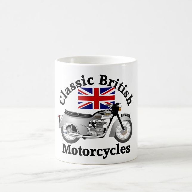 Klassische Triumph T100A Motorrad-Tasse Kaffeetasse (Mittel)