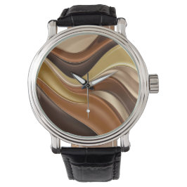 Klassische Uhr in abstrakter Grafik