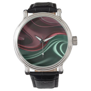 Klassische Uhr in stilvoller abstrakter Grafik
