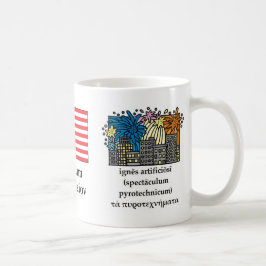 Klassische Unabhängigkeitstag-Tasse Kaffeetasse