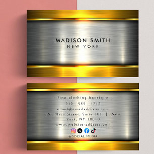 Klassische und Coole Baukarten Visitenkarte