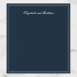 Klassische und einfache Hochzeit