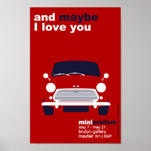 Klassische ursprüngliche Mini Poster